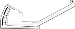 Oregon 42-095 Deck Leveling Gauge - OEP 42-095