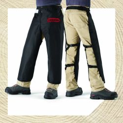 Oregon 563979 SIZE 36 Black Apron Chaps - OCS 563979
