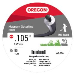 Oregon 69-196 Gatorline Magnum Round .105 50 - OEP 69-196