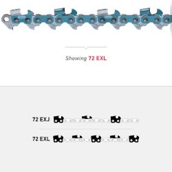 Oregon 72EXJ093G 3/8" Powercut Skip Saw Chain - OCS 72EXJ093G