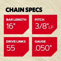 Oregon 91PXL055G ControlCut Saw Chain 3/8 Low Profile - OCS 91PXL055G