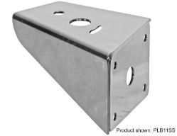 Buyers Products PLB11SS Unwelded Stainless Steel Truck Hood Light Bracket with Hardware - BUY PLB11SS