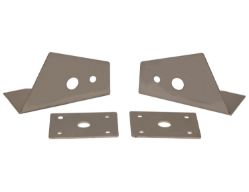 Buyers Products PLB11SS Unwelded Stainless Steel Truck Hood Light Bracket with Hardware - BUY PLB11SS