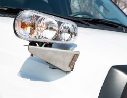 Buyers Products PLB11SS Unwelded Stainless Steel Truck Hood Light Bracket with Hardware - BUY PLB11SS