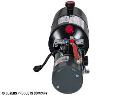 Buyers Products PU319LRSA 3-Way DC Power Unit w/ 1.5 Gal. Steel Reservoir & Electric Controls - BUY PU319LRSA