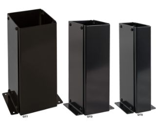Buyers Products QTT Black Powder Coated Steel Console for All Q-Series Triple-Lever Controls 