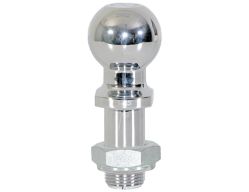Buyers Products RB1780 1-7/8" Chrome Replacement Ball with Lock Nut for RM6 and BH8 Series Hitches - BUY RB1780