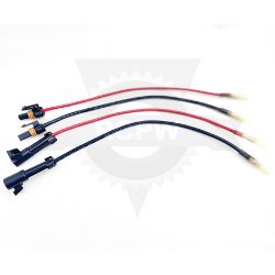 RCPW 3020301KIT SaltDogg TGS Spinner Repair Wire Harness, Complete Positive/Negative, Male/Female Emergency Repair Kit 