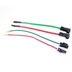 RCPW 800AKIT Complete Harness-Side & Controller-Side Wiring Harness Repair Pigtail for Buyers SaltDogg Salt Spreader, Green + Red, Male + Female Kit 