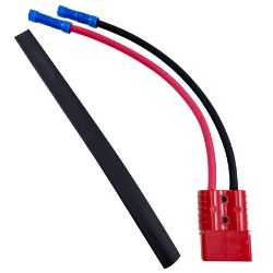 RCPW ASB120R 120A Red Anderson SB120 Battery Power Connector Repair Harness w/ Leads 