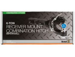 Buyers Products RM62000 6-Ton Receiver Mount Combination Hitch - 2" Ball Size - BUY RM62000