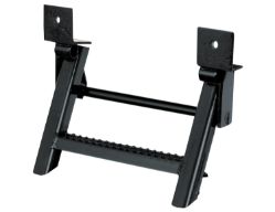 Buyers Products RS1 Black Powder Coated 1 Rung Sure Step Retractable Truck Step - BUY RS1