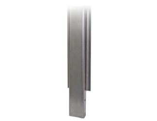 Buyers Products SA1447WDNH Two Piece Stake Assembly with Welded Reinforcements - 47" T x 4.5" W 