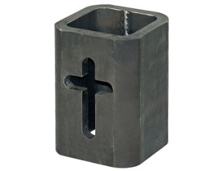 Buyers Products SC450C 4" x 5-1/2" x 1/2" Cruciform Safety Chain Bracket 
