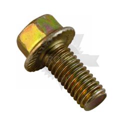 Scag 04017-42 .438-14 x 1" Serr Flange Zinc-Plated Cap Screw 