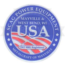 Scag 485403 USA Decal 