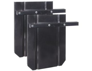 Buyers Products SG2228 Heavy-Duty 12 Gauge Steel Splash Guard Mudflaps Kit - 28" H x 22" W - Pair 