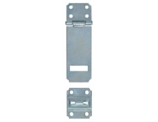 Buyers Products SH35 Zinc Plated Security Hasp for Security Lock - 3.47" L x 1.46" W 