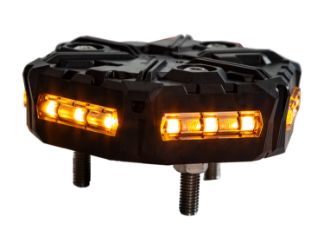 Buyers Products SL575ALP Permanent Mount Class Class 2 Amber LED Micro Beacon 