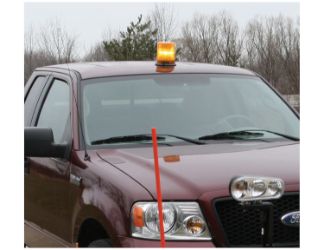 Buyers Products SL665A 6.25" x 6.3" 6 LED Amber Beacon 