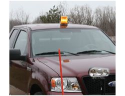 Buyers Products SL665A 6.25" x 6.3" 6 LED Amber Beacon - BUY SL665A
