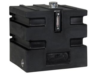 Buyers Products SMR25P 25-Gallon Side Mount Polymer Reservoir with Brackets & Sight Gauge 