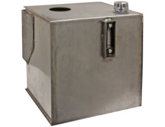 Buyers Products SMR30SS Stainless Steel 30 Gallon Reservoir with Integral Brackets - No Filter 