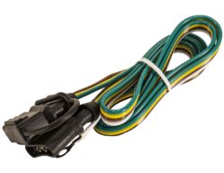 Buyers Products TC1244 4-Way Flat Trailer Connector with Cap, 48" Prewired Loop - BUY TC1244