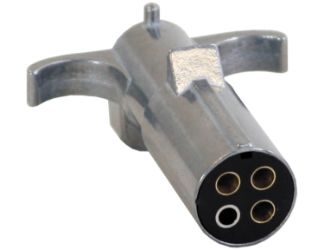 Buyers Products TC2004 4-Pin Round Metal Trailer End Connector 