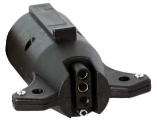 Buyers Products TC2074P 7-Pin Flat to 4-Pin Flat Plastic Adapter 