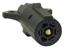 Buyers Products TC2075P 7-Pin Flat to 5-Pin Round Plastic Adapter - BUY TC2075P