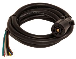 Buyers Products TC1967P 7-Pin Flat Molded Truck End Connector - BUY TC1967P