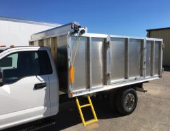 Buyers Products TDH7512 Pull-Style Tarp System with 7.5' x 12' Black Mesh Tarp, Aluminum Deflector and Housing - BUY TDH7512