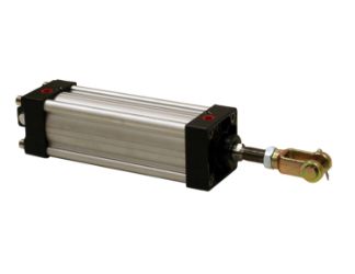 Buyers Products TGC32508VKSA 3-1/4" Diameter x 8" Stroke Clevis Mount Cylinder - Solenoid Assembly 