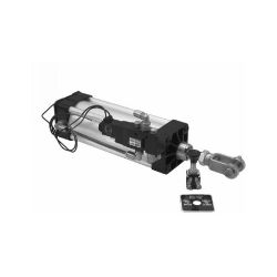 Buyers Products TGC25006VKSA 2-1/2" Diameter x 6" Stroke Clevis Mount Cylinder - Solenoid Assembly 