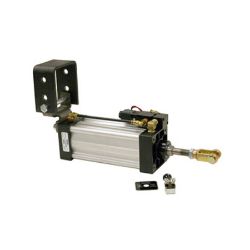 Buyers Products TGC25008HMKSA 2-1/2" x 8" Stroke Hinge Mount Cylinder - Solenoid Assembly 