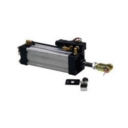 Buyers Products TGC25008VKSA 2-1/2" Diameter x 8" Stroke Clevis Mount Cylinder - Solenoid Assembly 