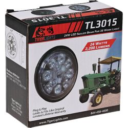 Stens TL3015 24W LED Sealed Round Light - STE TL3015