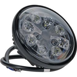 Stens TL3020 24W LED Sealed Round Hi/Lo Beam w/ Wired Cable 