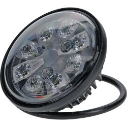 Stens TL3020 24W LED Sealed Round Hi/Lo Beam w/ Wired Cable - STE TL3020