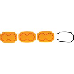 Stens TLM2X3-ALP 2 X 3" Mojave Amber Lens Pack w/ O-Ring / Works with TLM2X3 LED Light" 