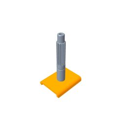 Toro 100-3972 Spindle Shaft Assembly - TOR 100-3972