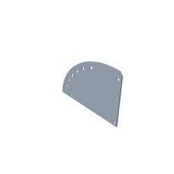 Toro 100-7384-04 Deck Lift Plate - TOR 100-7384-04