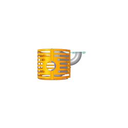Toro 100-9514 Muffler & Guard - TOR 100-9514