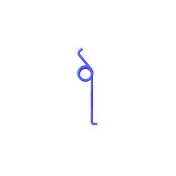 Toro 108-0952 Left Hand Torsion Spring - TOR 108-0952