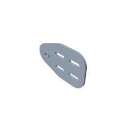 Toro 108-5345-03 Hood Pivot Plate 
