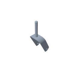 Toro 108-7851-01 Caster Fork Assembly 