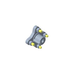 Toro 108-9533 Hub Assembly - TOR 108-9533