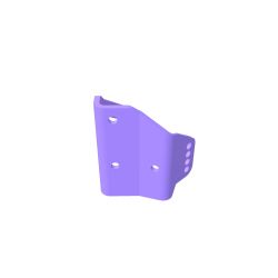 Toro 110-0737-01 Right Hand Roller Bracket - TOR 110-0737-01