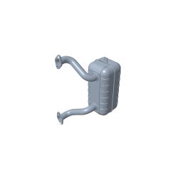 Toro 117-7462 Kohler Muffler - TOR 117-7462